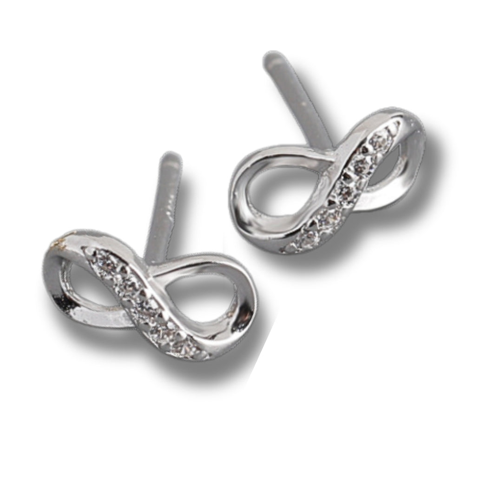 Infinity Stud Earrings