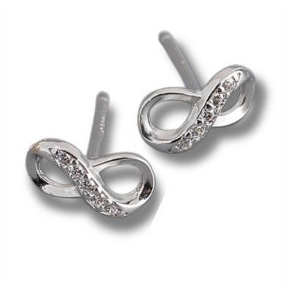 Infinity Stud Earrings