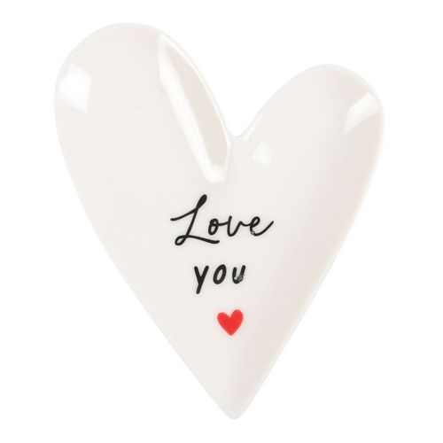 Love You Heart Trinket Dish