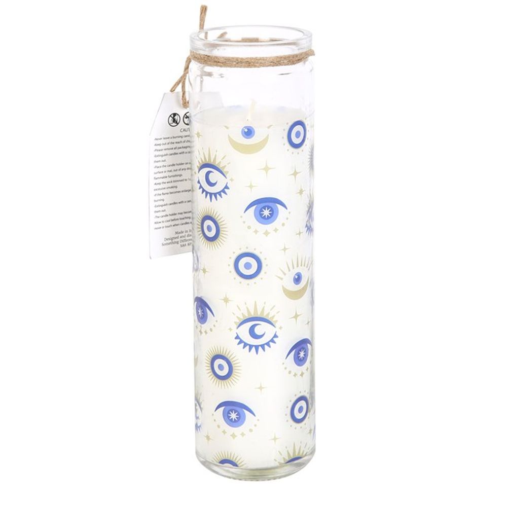 All Seeing Eye White Sage Tube Candle 🚚