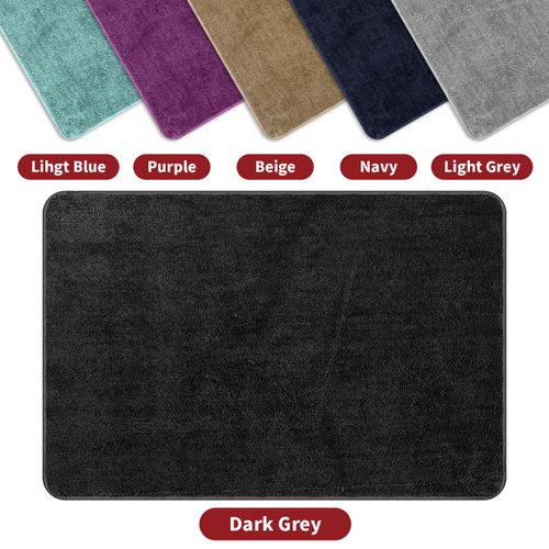 Bath Mat 60X90cm Dark Grey