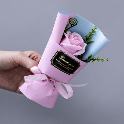 Mini Rose Soap Flower Bouquet