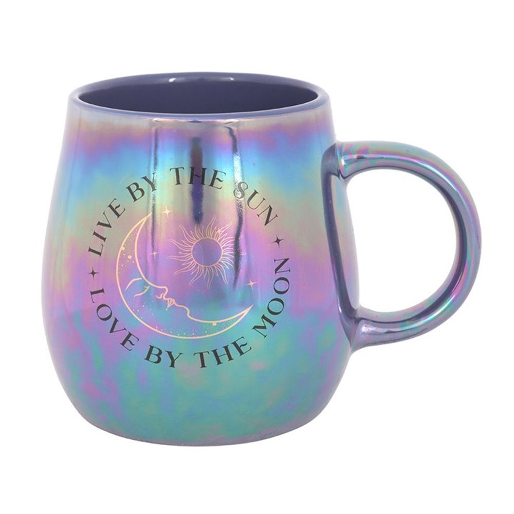 Live by the Sun Love by the Moon Iridescent Mug 🚚