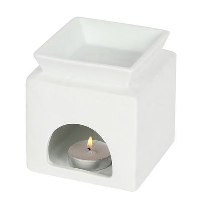 White Love Cut Out Oil Burner