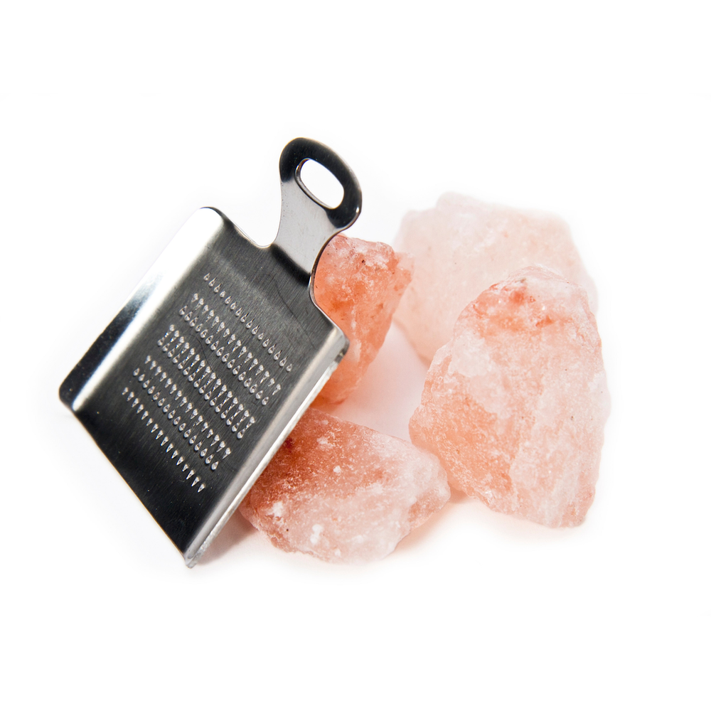 Himalayan Rock Salt and Mini Grater | Quirky Food Gifts 🚚