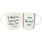 Set of 2 She Said Yes Mugs