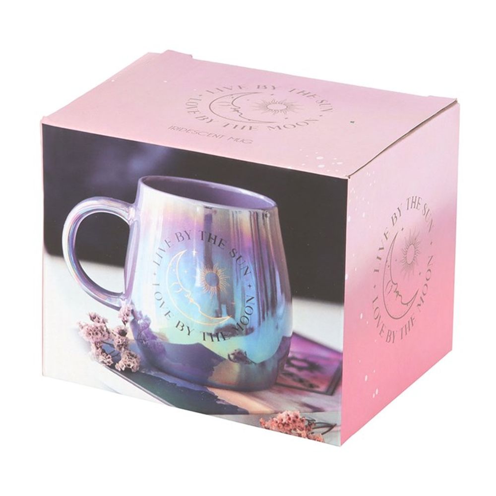 Live by the Sun Love by the Moon Iridescent Mug 🚚